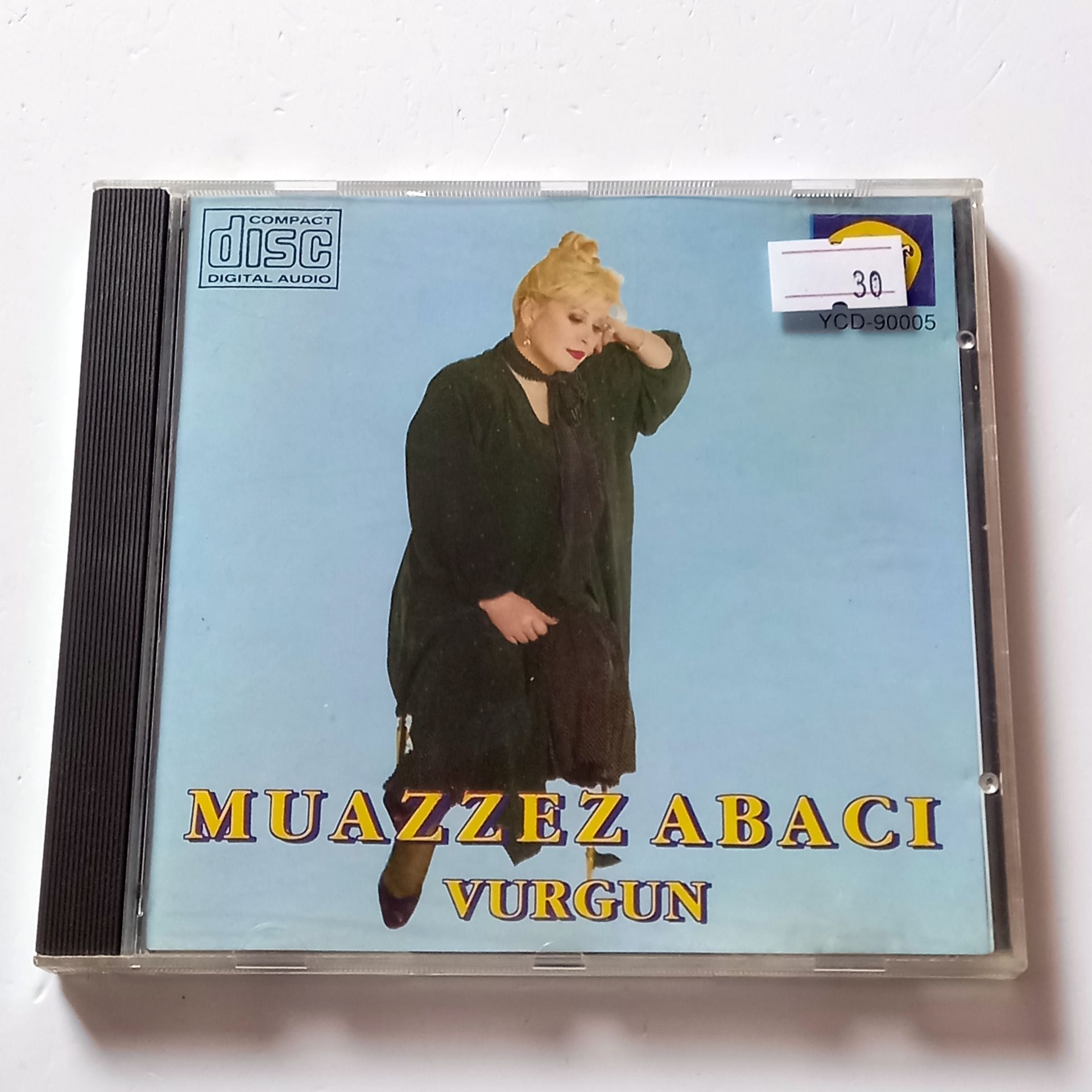 MUAZZEZ ABACI - VURGUN - CD YAŞAR KEKEVA 2.EL