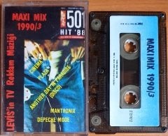 MAXI MIX 1990-3 / CINEMA, PLAZA, DEPECHE MODE, MANTRONIX (1990) - KASET VOM MÜZİK 2.EL