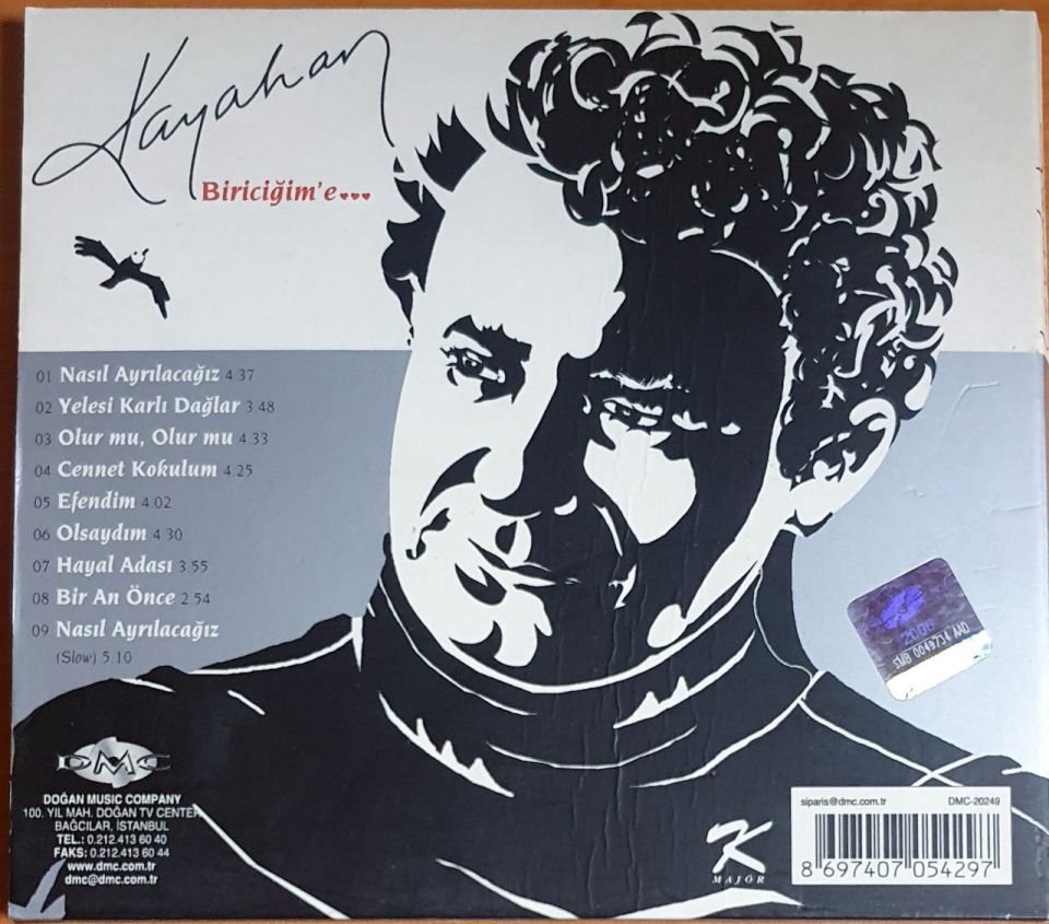 KAYAHAN - BİRİCİĞİM\'E (2007) - CD 2.EL