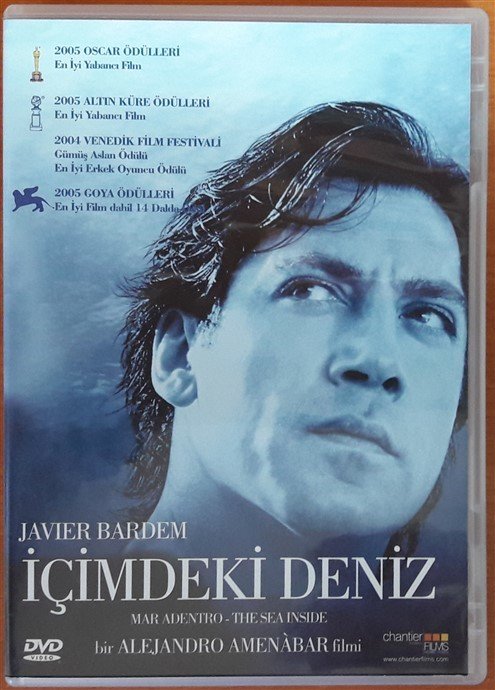 İÇİMDEKİ DENİZ - MAR ADENTRO - JAVIER BARDEM - ALEJANDRO AMENÁBAR - DVD 2.EL