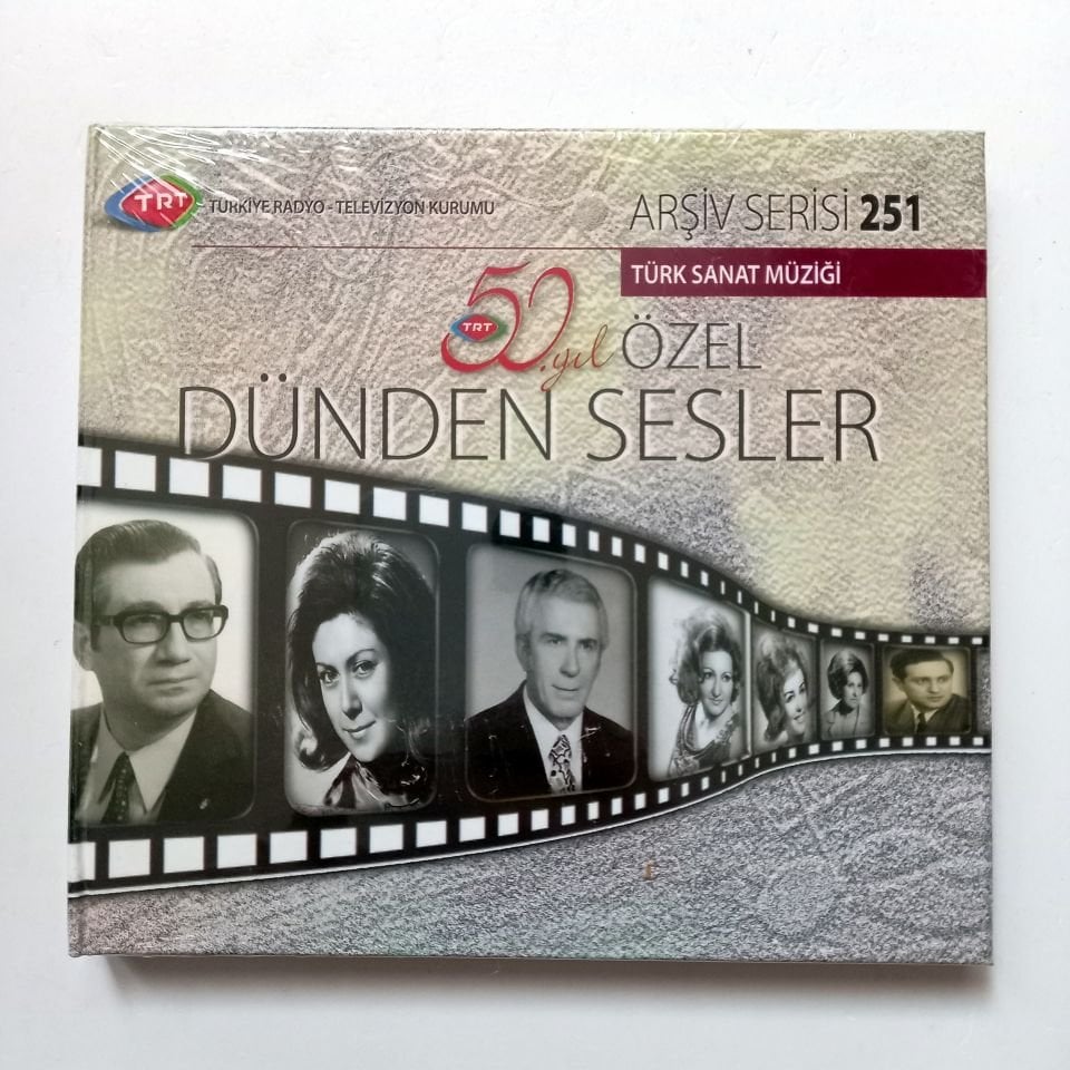 50. YIL ÖZEL DÜNDEN SESLER / TÜRK SANAT MÜZİĞİ / TRT ARŞİV SERİSİ 251 - CD SIFIR