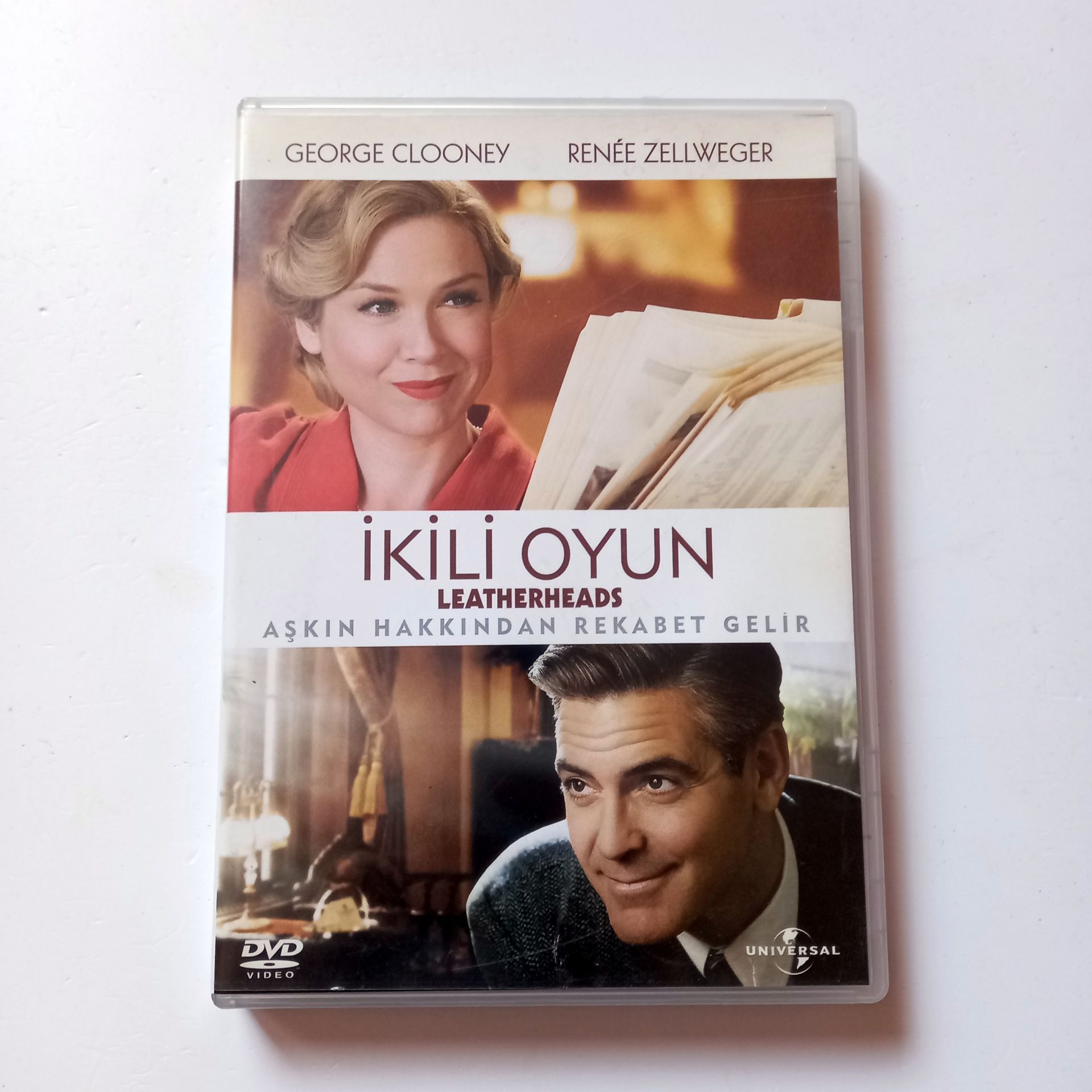 İKİLİ OYUN - LEATHERHEADS - GEORGE CLOONEY, RENEE ZELLWEGER, YÖN.: GEORGE CLOONEY - DVD 2.EL