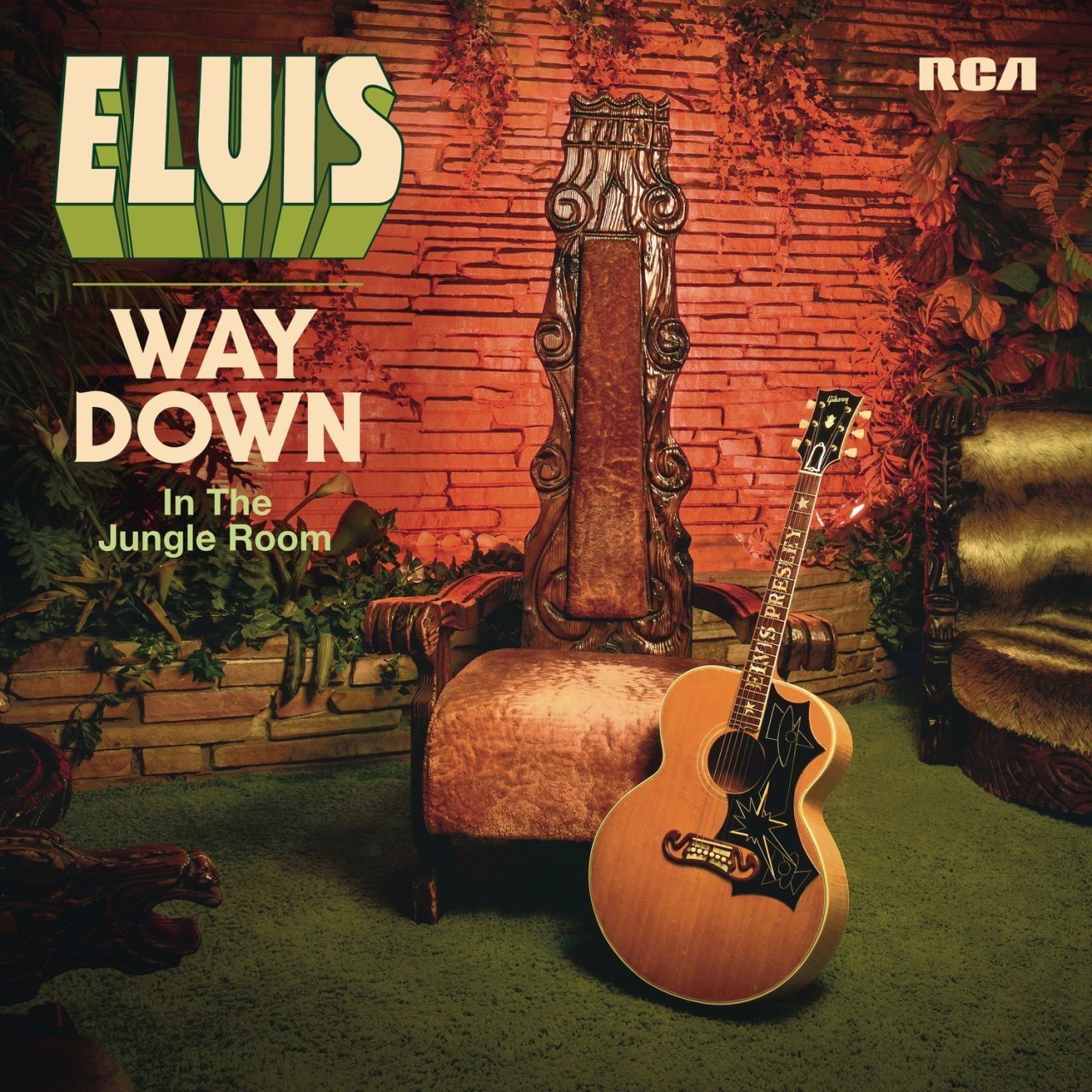ELVIS PRESLEY - WAY DOWN IN THE JUNGLE ROOM - 2LP SIFIR KAPAK HAFİF YORGUN