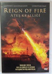 REIGN OF FIRE - ATEŞ KRALLIĞI - MATTHEW McCONAUGHEY - CHRISTIAN BALE - GERARD BUTLER - DVD 2.EL