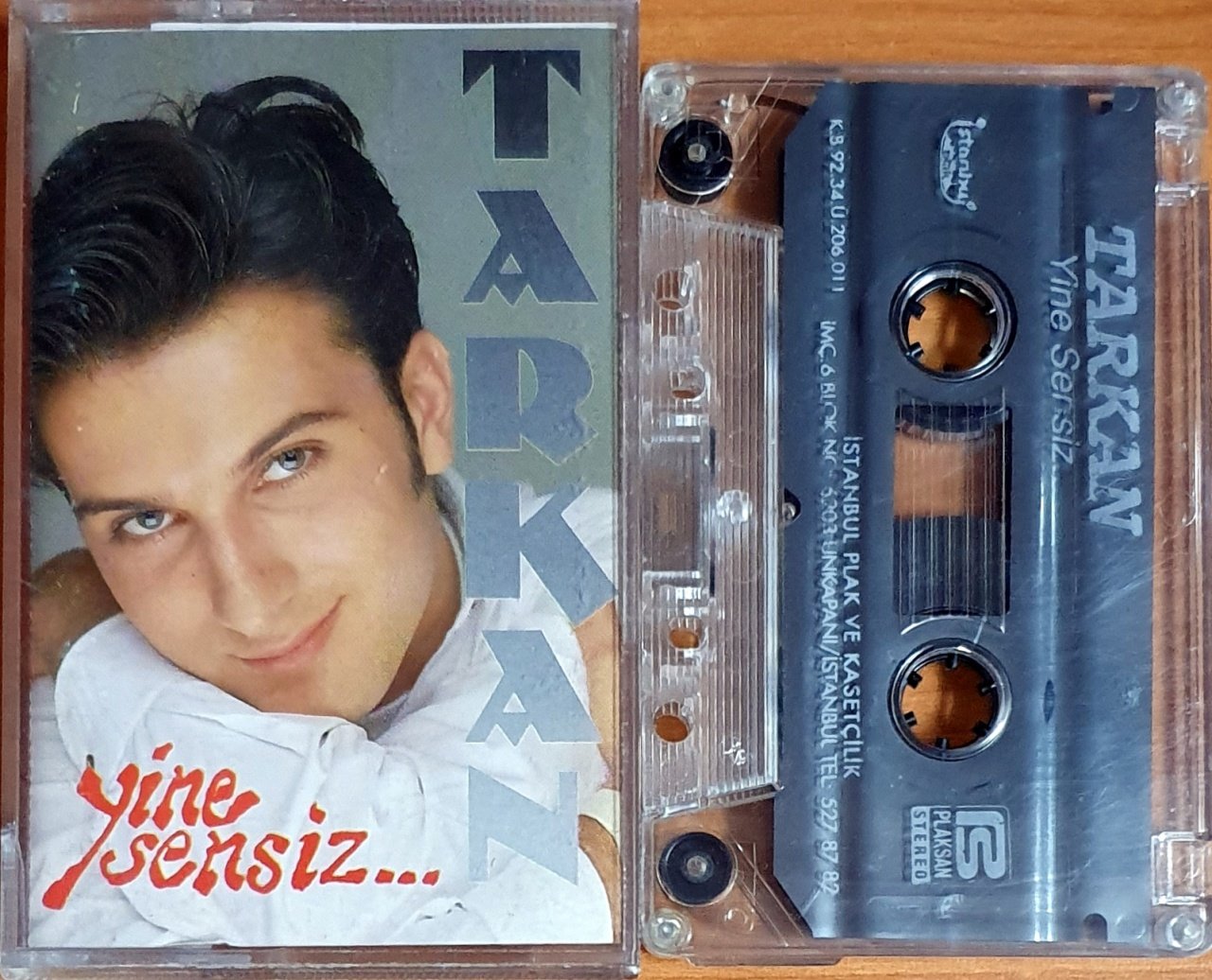 TARKAN - YİNE SENSİZ (1992) - KASET 2.EL