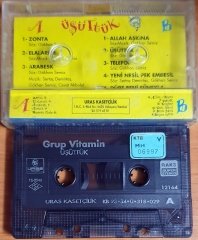 GRUP VİTAMİN - ÜŞÜTTÜK (1993) - KASET URAS 2.EL