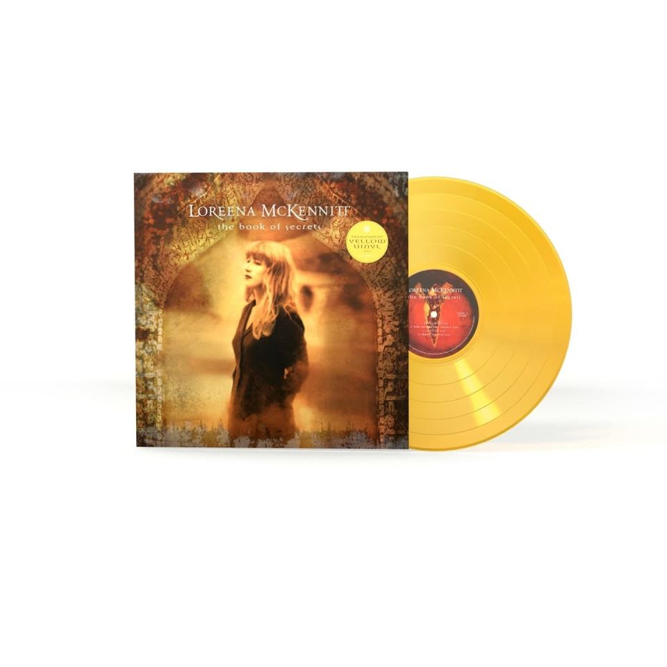 LOREENA MCKENNITT - THE BOOK OF SECRETS (1997) - LP 2023 YELLOW COLOURED EDITION SIFIR PLAK