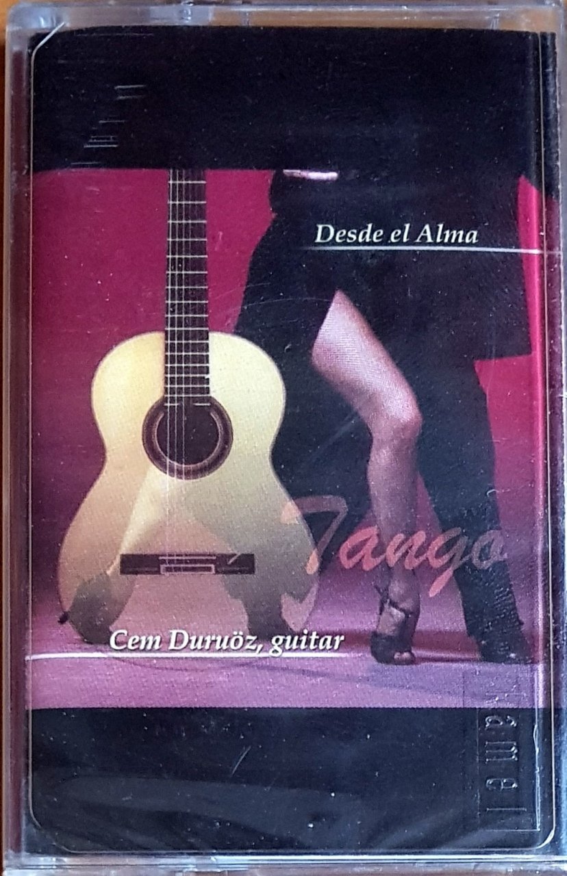 TANGO / DESDE EL ALMA / CEM DURUÖZ, GUITAR (2004) KARINCA MÜZİK KASET SIFIR