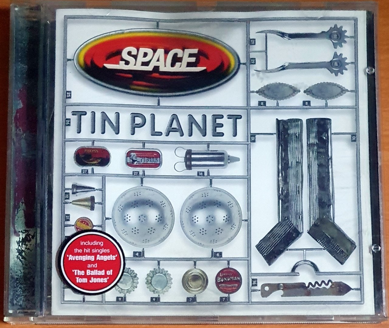 SPACE - TIN PLANET (1998) - CD GUT RECORDS 2.EL