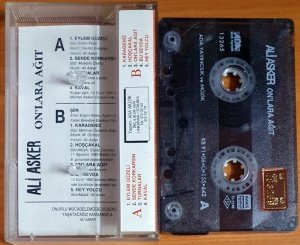 ALİ ASKER - ON'LARA AĞIT (1991) - KASET ADA MÜZİK 2.EL