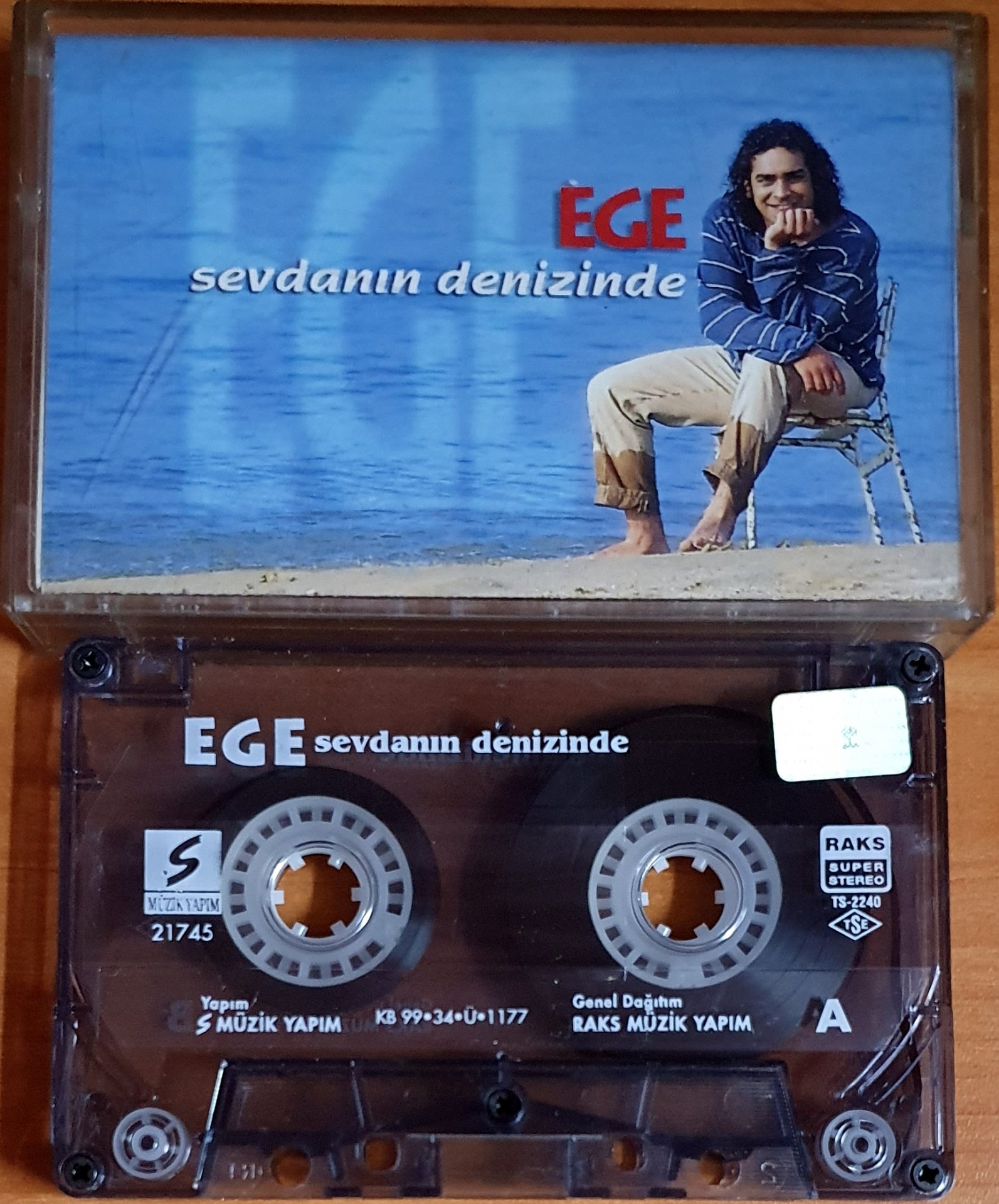 EGE - SEVDANIN DENİZİNDE (1999) - KASET 2.EL