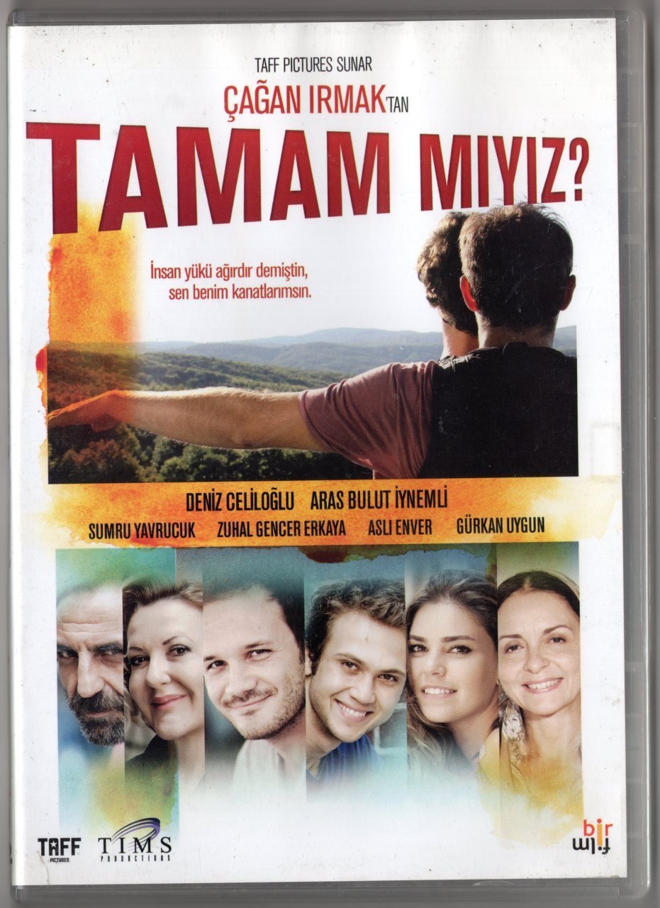 TAMAM MIYIZ? - DENİZ CELİLOĞLU - ARAS BULUT İYNEMLİ - SUMRU YAVRUCUK - ÇAĞAN IRMAK - DVD 2.EL