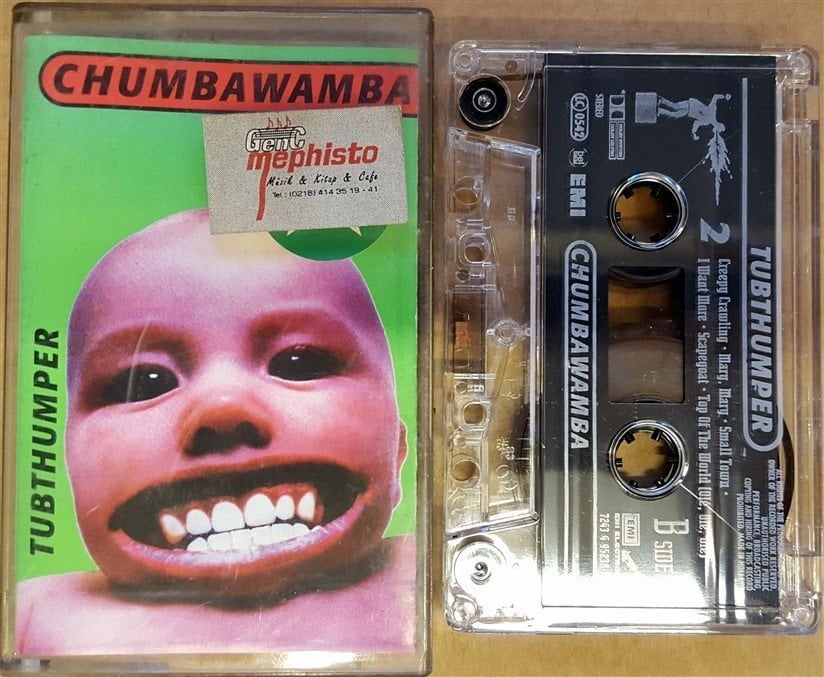 CHUMBAWAMBA - TUBTHUMPER (1998) CASSETTE MADE IN HOLLAND''USED''