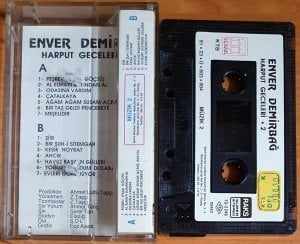 ENVER DEMİRBAĞ - HARPUT GECELERİ 2 (1991) - KASET 2.EL