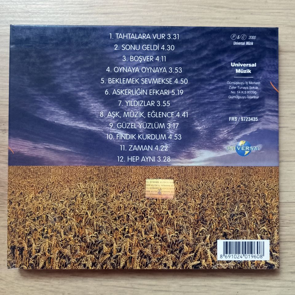 BURAK KUT – BURAK KUT (2000) - CD 2.EL