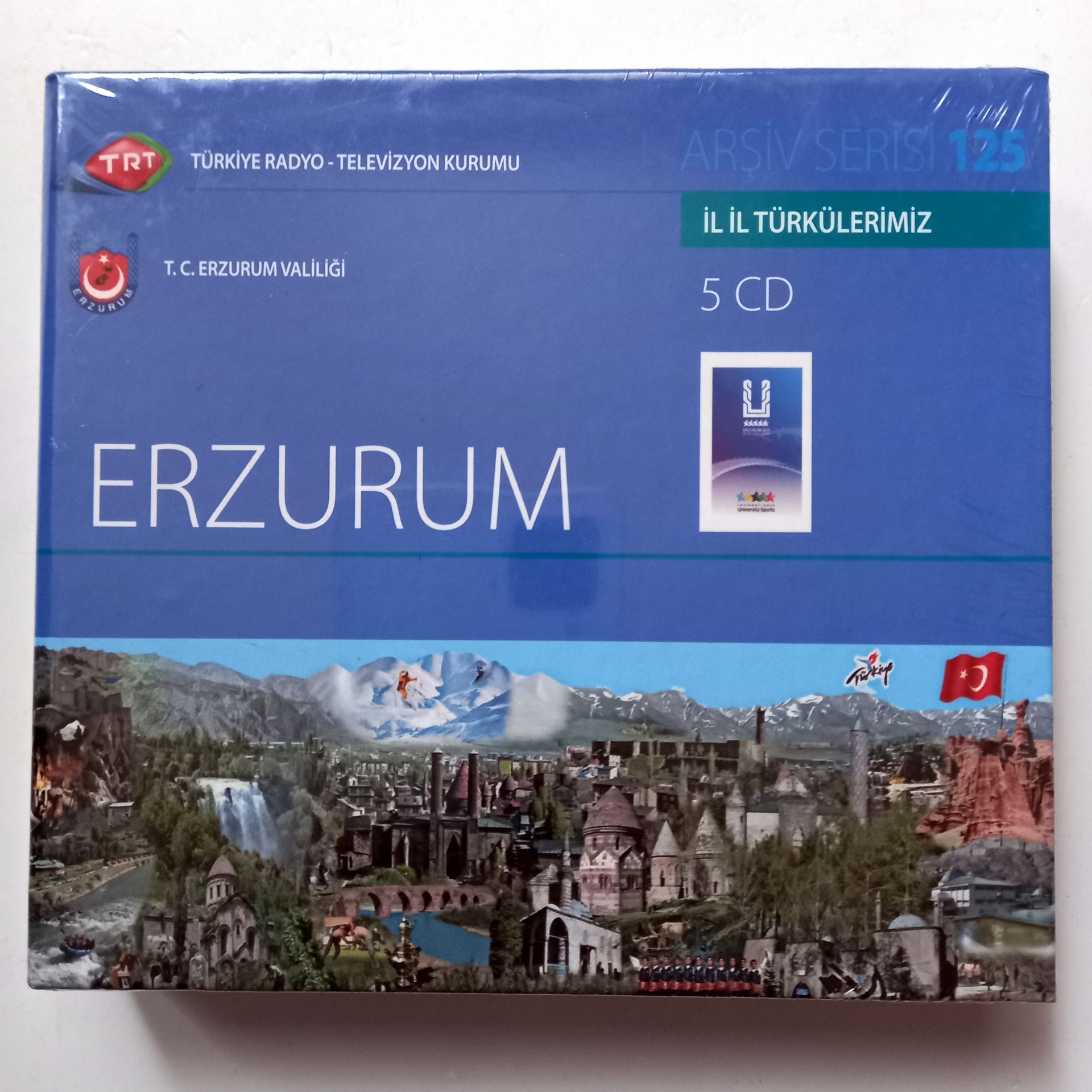 ERZURUM / İL İL TÜRKÜLERİMİZ / TRT ARŞİV SERİSİ 125 - CD SIFIR