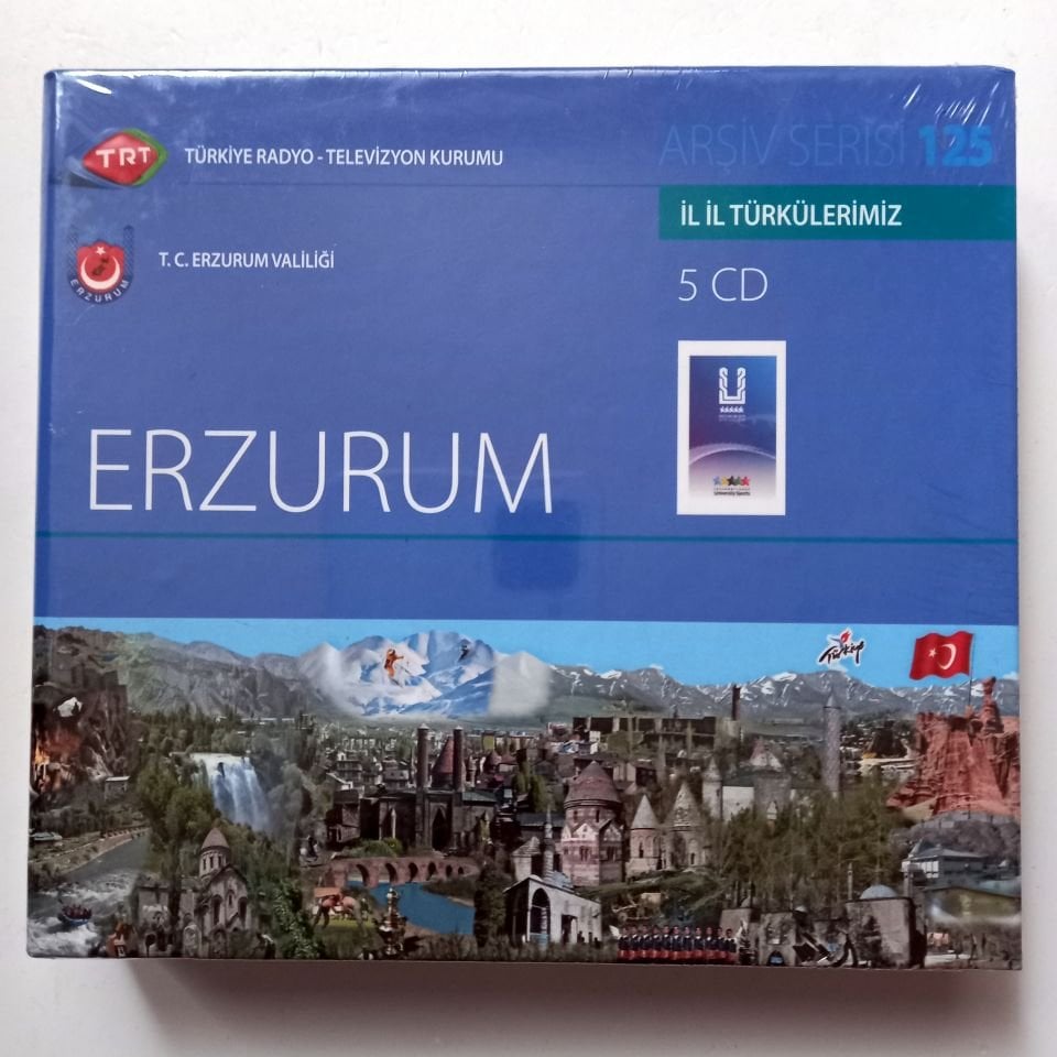 ERZURUM / İL İL TÜRKÜLERİMİZ / TRT ARŞİV SERİSİ 125 - CD SIFIR