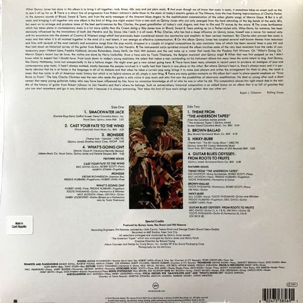 QUINCY JONES - SMACKWATER JACK (1971) - LP 2025 GREEN COLOURED EDITION ''VERVE 70s SERIES'' SIFIR PLAK