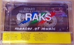 KITARO - HEAVEN & EARTH SOUNDTRACK (1994) BMG CASSETTE MADE IN TURKEY ''NEW''