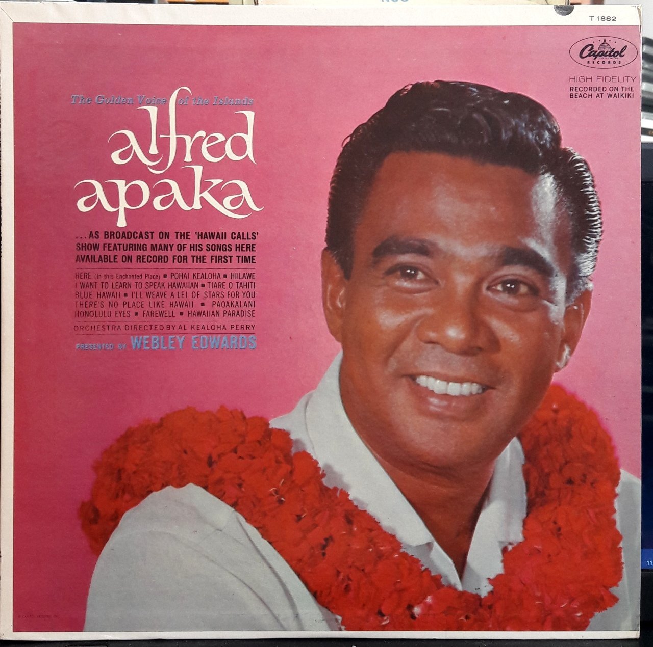 ALFRED APAKA - THE GOLDEN VOICE OF THE ISLANDS - PLAK 2.EL