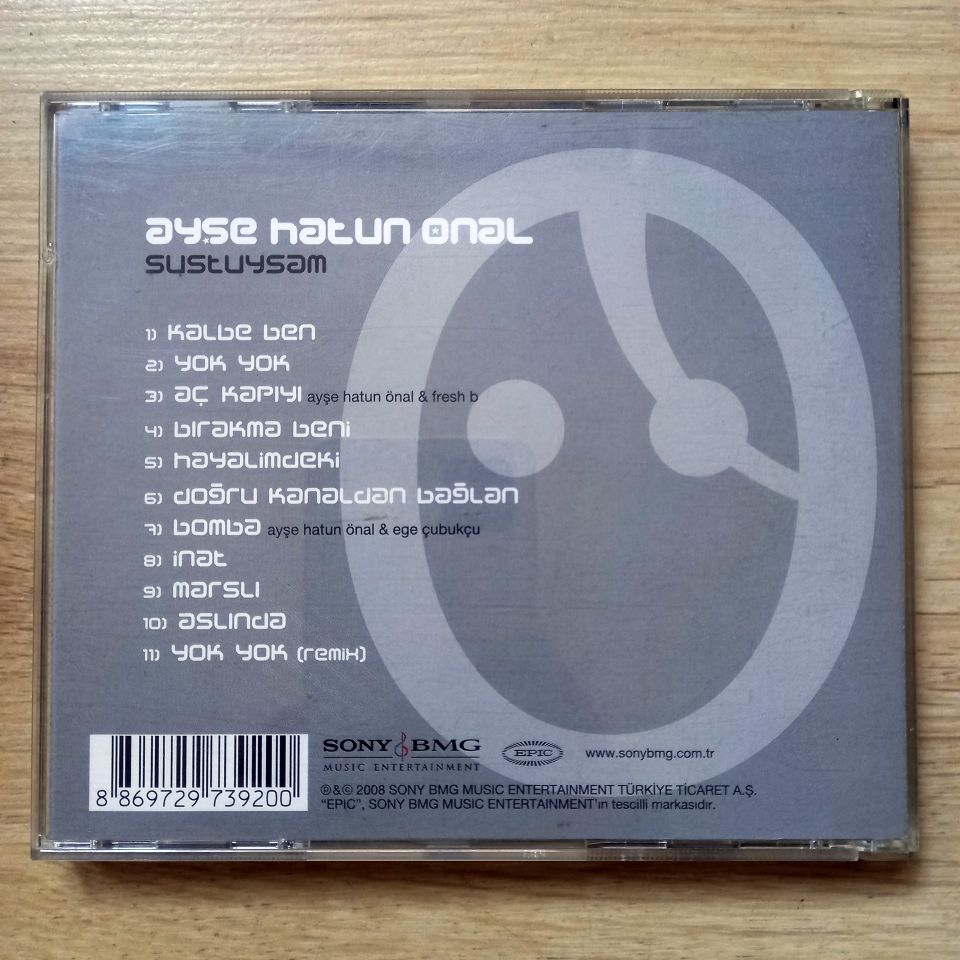 AYŞE HATUN ÖNAL – SUSTUYSAM (2008) - CD 2.EL
