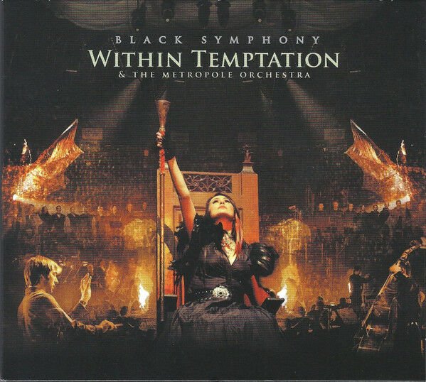 WITHIN TEMPTATION & THE METROPOLE ORCHESTRA - BLACK SYMPHONY - 2CD DIGIPACK SIFIR