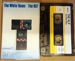 KLF - THE WHITE ROOM (1991) YONCA CASSETTE MADE IN TURKEY ''USED'' PAPER LABEL