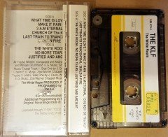 KLF - THE WHITE ROOM (1991) YONCA CASSETTE MADE IN TURKEY ''USED'' PAPER LABEL