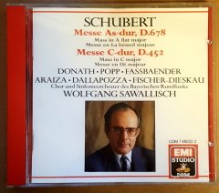 SCHUBERT - MESS IN A FLAT D678 / MESS IN C MAJOR D452 - CD 2.EL