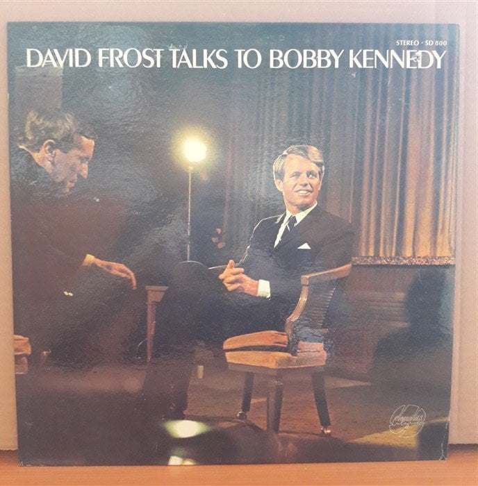 DAVID FROST TALKS TO BOBBY KENNEDY - LP 2.EL PLAK