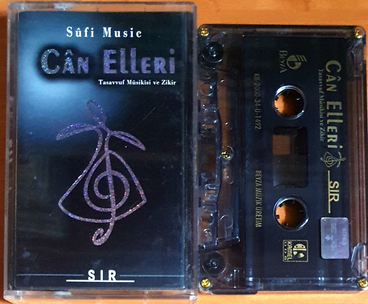 CAN ELLERİ / TASAVVUF MUSİKİSİ VE ZİKİR (2000) - KASET 2.EL