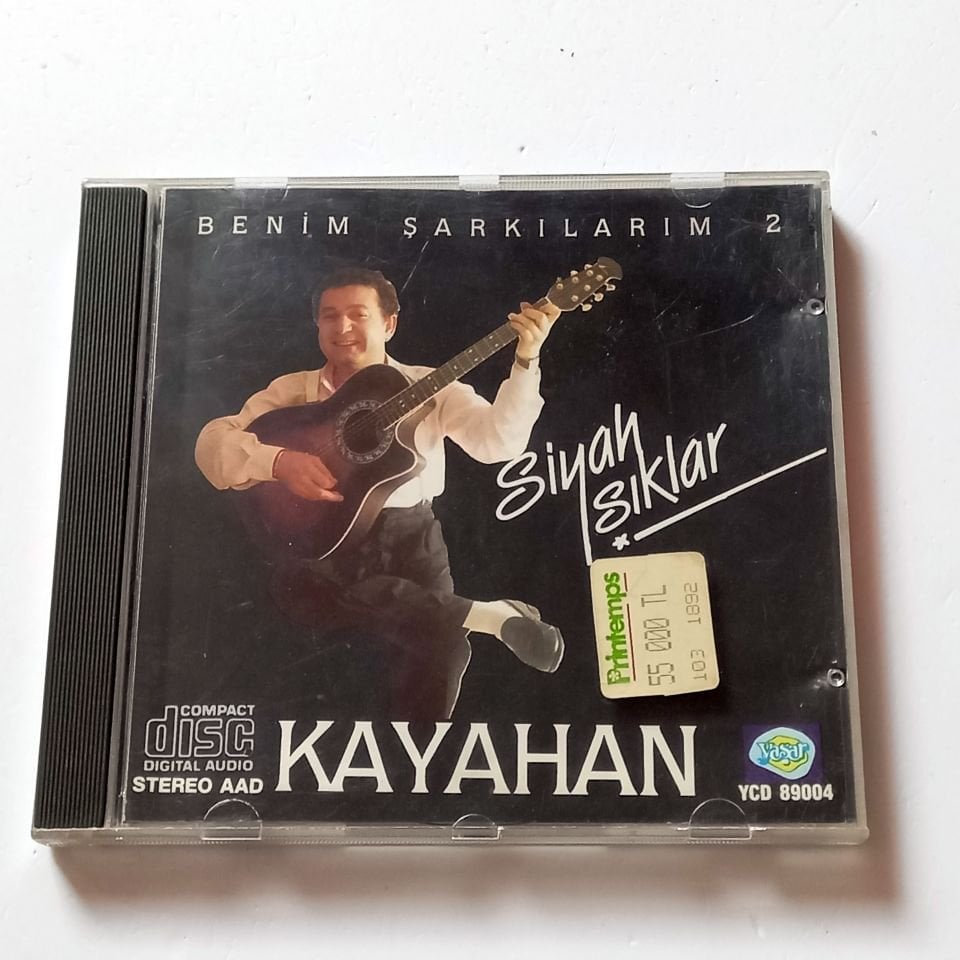 KAYAHAN - SİYAH IŞIKLAR / BENİM ŞARKILARIM 2 - CD YAŞAR KEKEVA 2.EL