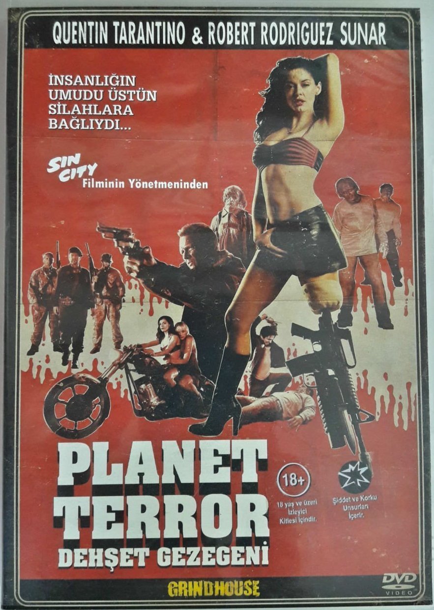 DEHŞET GEZEGENİ - PLANET TERROR - ROBERT RODRIGUEZ - DVD 2.EL
