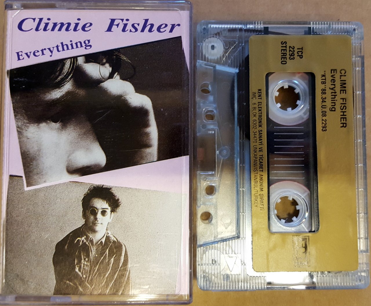 CLIMIE FISHER - EVERYTHING (1988) KENT CASSETTE MADE IN TURKEY ''USED''