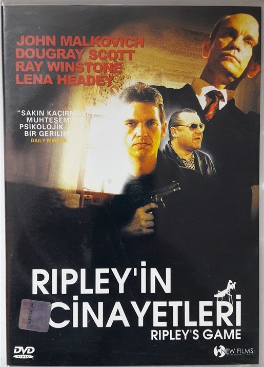 RIPLEY'İN CİNAYETLERİ - RIPLEYS GAME - JOHN MALKOVICH - DVD 2.EL