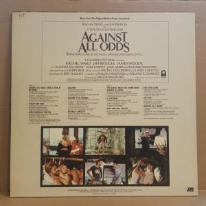 AGAINST ALL ODDS (1984) - SOUNDTRACK / PHIL COLLINS STEVIE NICKS PETER GABRIEL LARRY CARLTON - LP JAPONYA BASKI 2.EL PLAK
