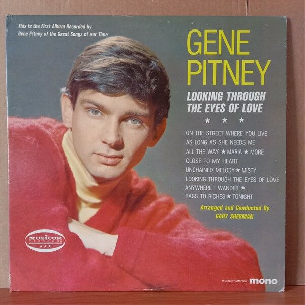 GENE PITNEY – LOOKING THROUGH THE EYES OF LOVE (1965) - LP 2.EL PLAK