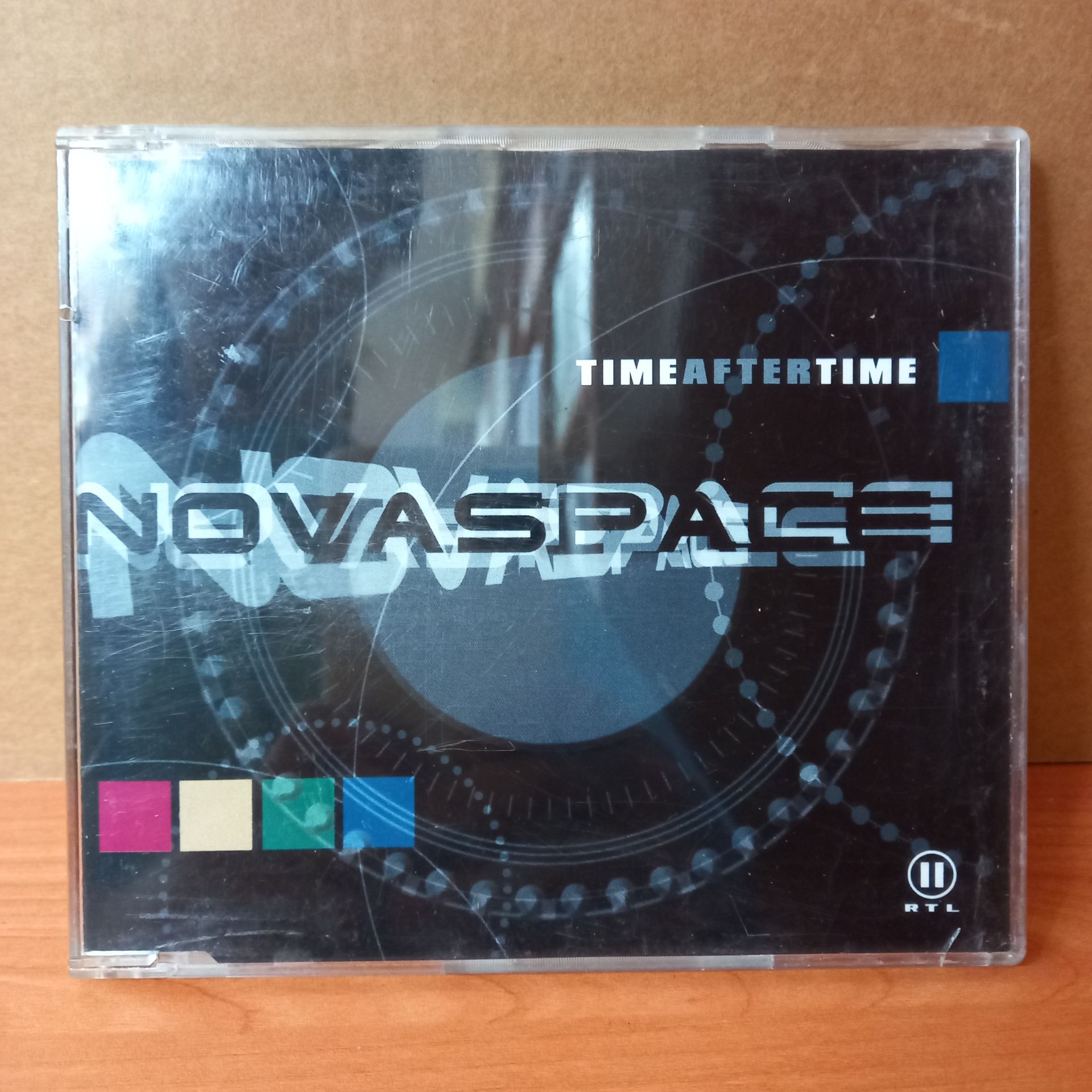 NOVASPACE - TIME AFTER TIME (2002) - CD SINGLE 2.EL