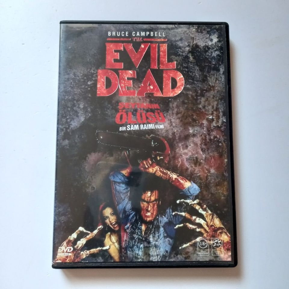 ŞEYTANIN ÖLÜSÜ - THE EVIL DEAD - BRUCE CAMPBELL, ELLEN SANDWEISS, YÖN.: SAM RAIMI - DVD 2.EL