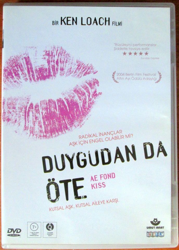DUYGUDAN DA ÖTE - AE FOND KISS - KEN LOACH - DVD 2.EL