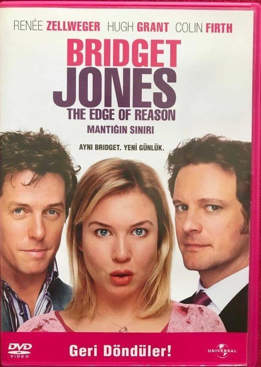 BRIDGET JONES MANTIĞIN SINIRI - BRIDGET JONES THE EDGE OF REASON - RENÉE ZELLWEGER - HUGH GRANT - COLIN FIRTH - DVD 2.EL