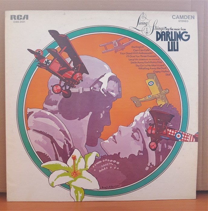 LIVING STRINGS PLAY THE MUSIC FROM DARLING LILI (1970) - LP 2.EL PLAK