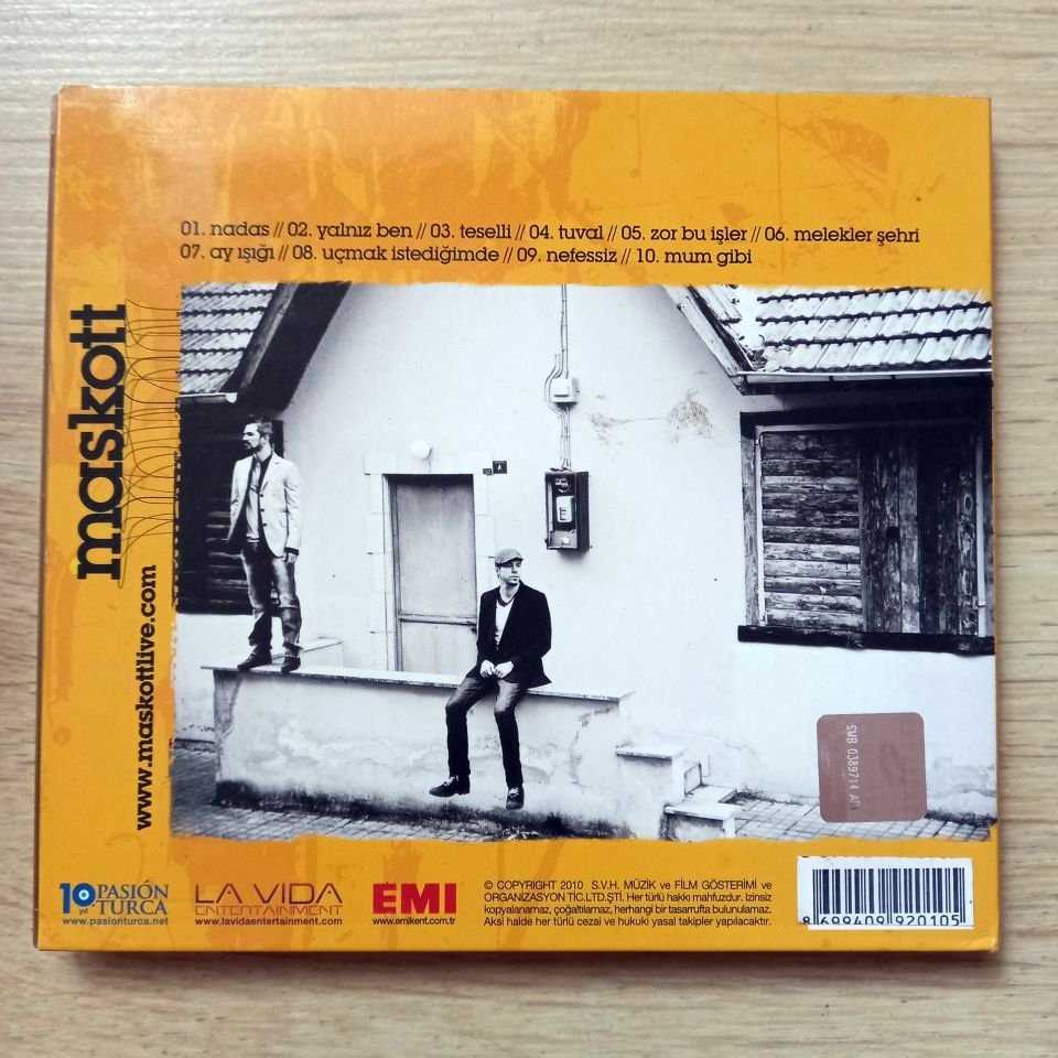 MASKOTT - TUVAL (2010) - CD 2.EL