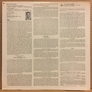 MOUSSORGSKY - SONGS AND DANCES OF DEATH / THE NURSERY/THE HE GOAT/HOPAK , NETANIA DAVRATH - LP 2.EL PLAK