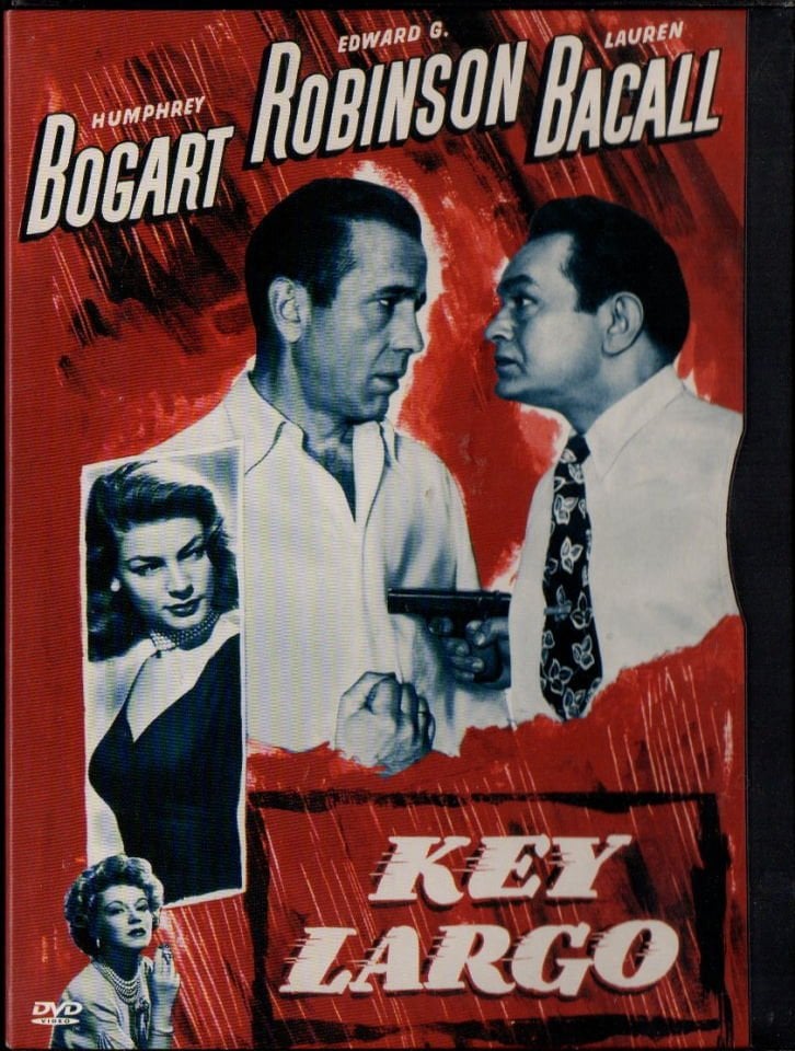 KEY LARGO (1948) - HUMPHREY BOGART - JOHN HUSTON - SNAPCASE DVD 2.EL