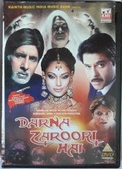 DARNA ZAROORI HAI - ANIL KAPOOR - HİNT SİNEMASI - DVD 2.EL TR ALTYAZI YOK