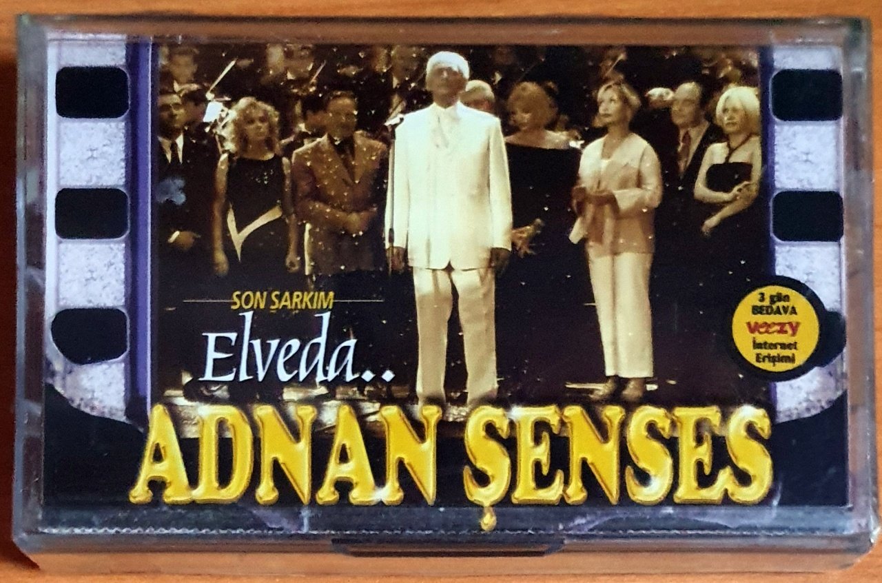 ADNAN ŞENSES - SON ŞARKIM ELVEDA (2000) - KASET SIFIR