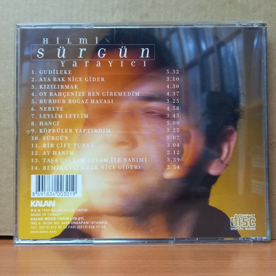 HİLMİ YARAYICI - SÜRGÜN (1999) - CD 2.EL