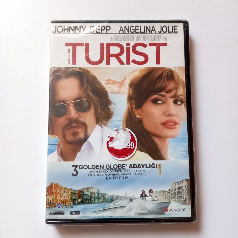TURİST - THE TOURIST - JOHNNY DEPP, ANGELINA JOLIE - DVD AMBALAJINDA SIFIR