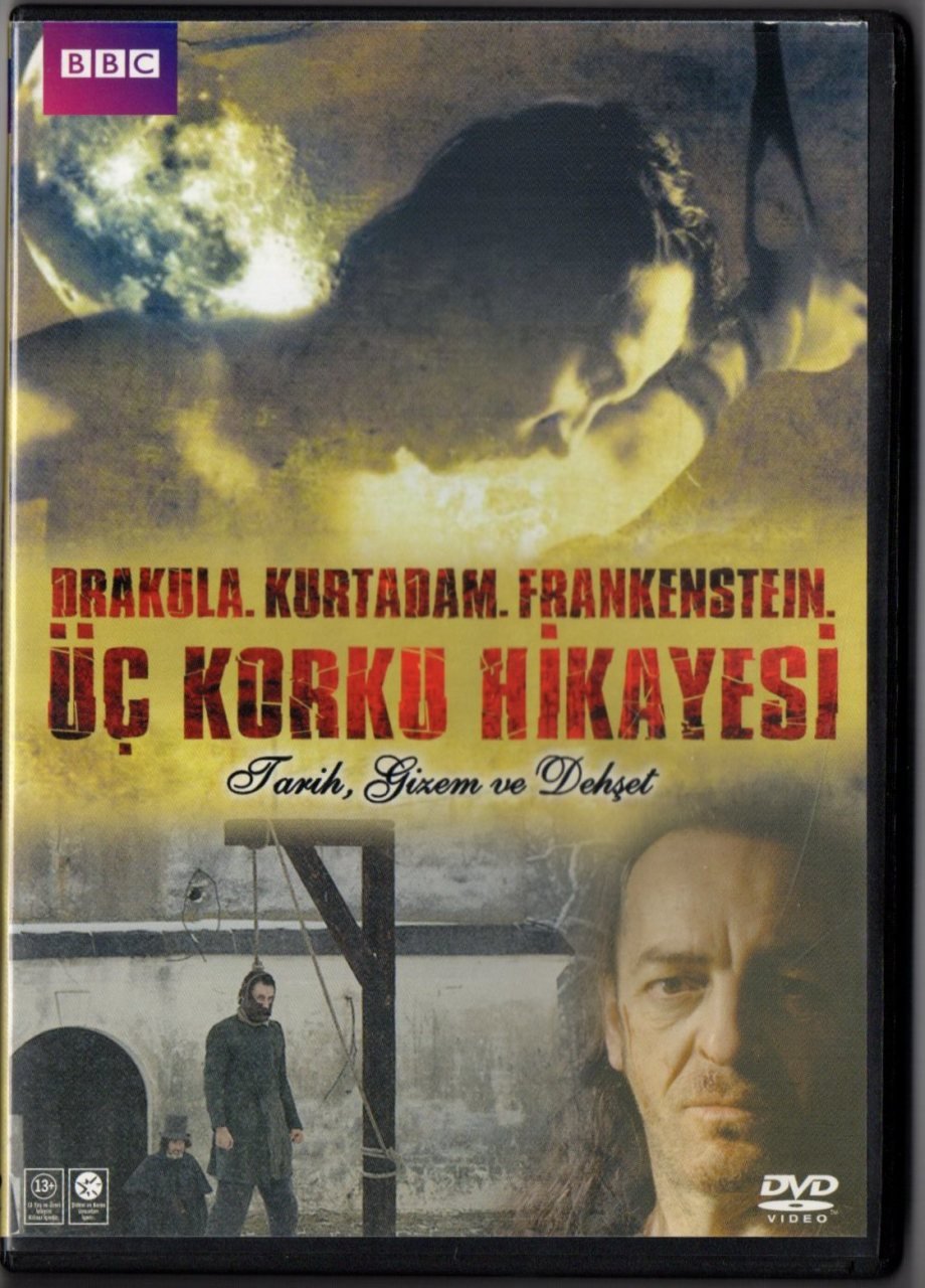 ÜÇ KORKU HİKAYESİ: DRAKULA, KURTADAM, FRANKENSTEIN - BBC - DVD 2.EL
